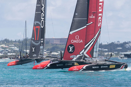 17 06 2017 - Bermuda (BDA) - 35th America's Cup 2017 - 35th America's Cup Match Presented by Louis Vuitton, Race day 1