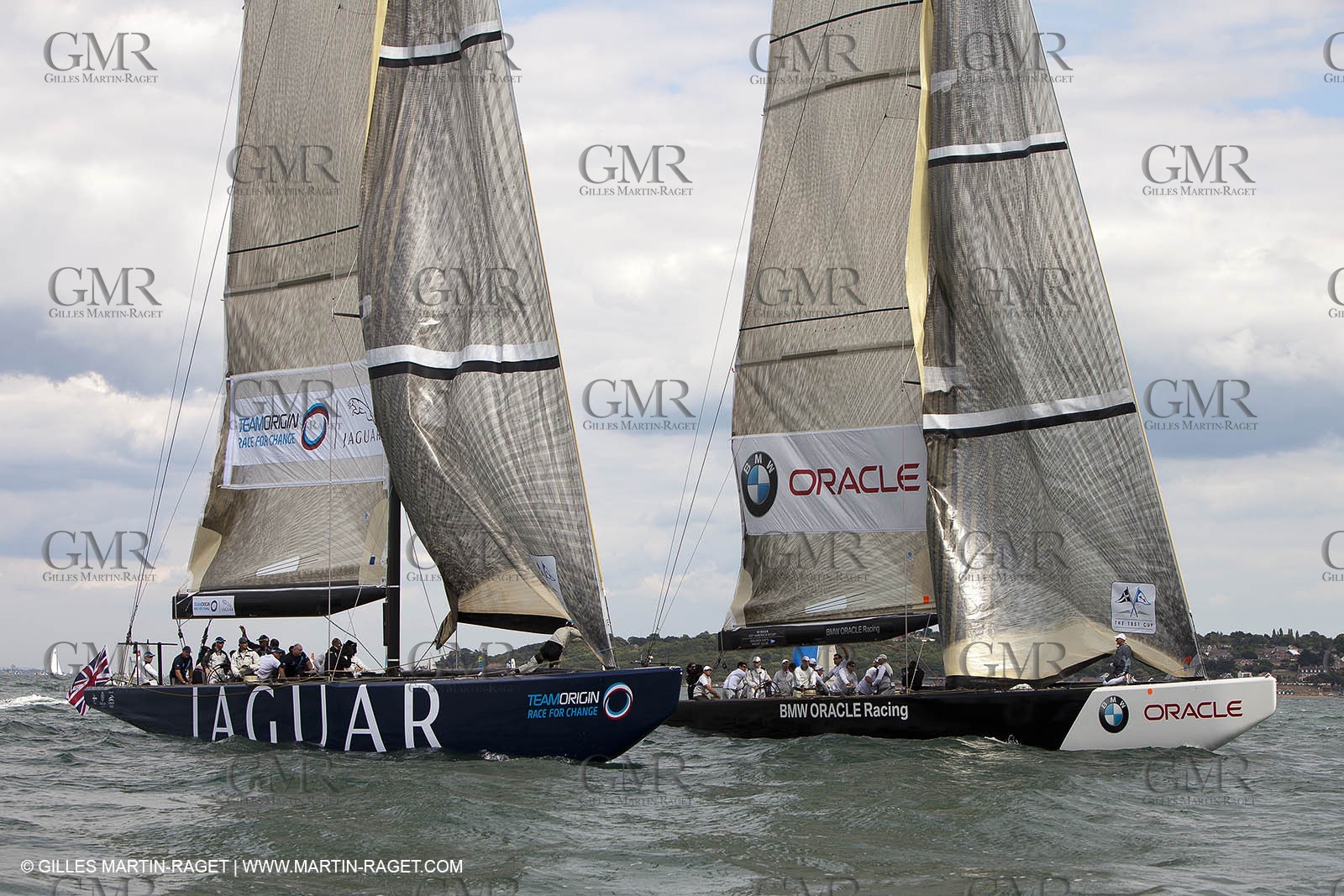 02 08 2010 - Cowes (UK, IOW) - The 1851 Cup -  BMW ORACLE Racing - Training Day.