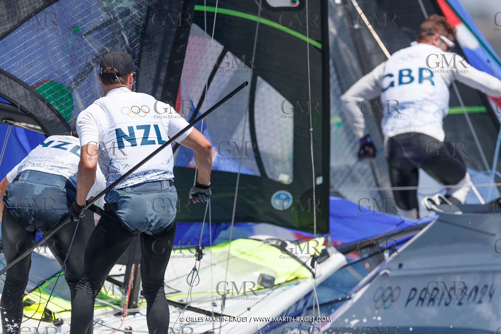 26 07 2024, Marseille (FRA), Paris 2024 Olympic Games, Sailing, Free trainings