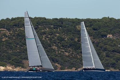 30 09 2013 - Saint-Tropez (FRA,83) -  Les Voiles de Saint-Tropez 2013 - Day 1 - Wally Yachts and J Class