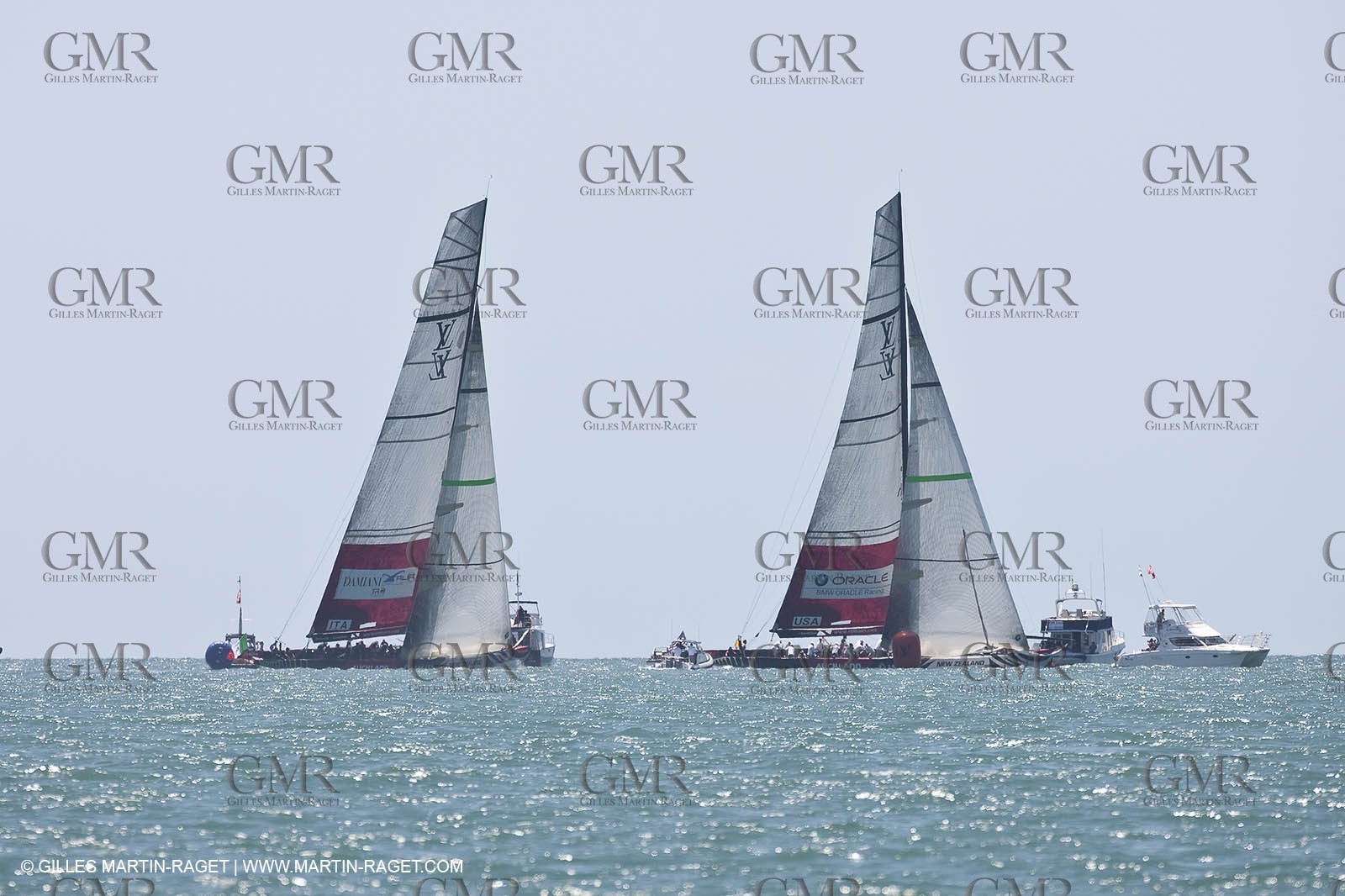 07 02 2009 - Auckland (NZL) -  Louis Vuitton Pacific Series -  Racing Day 7 - Round Robin 2