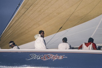 Sailing, Yacht Racing, 26th America's Cup Fremantle 1987, Stars and Stripes