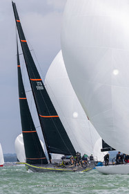23 07 2025, Cowes (UK, IOW), Admiral's Cup 2025, Inshore racing Day 2, Django Wallyrocket 51, Yacht Club Costa Smeralda (ITA)