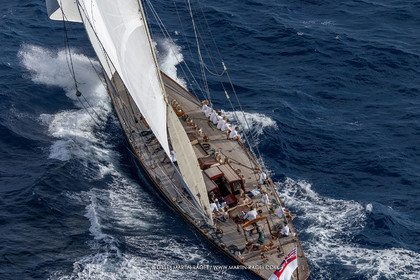04 10 2025, Saint-Tropez (FRA), Les VoIles de Saint-Tropez 2025, Race Day 6