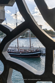 23 10 2025, Marseille (FRA), MED25 - Armada pour la Paix - Le Bel Espoir ammaré au Mucem