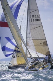 Sailing, Yacht Racing, Admiral's Cup, Cowes Week, Cowes (UK, IOW)