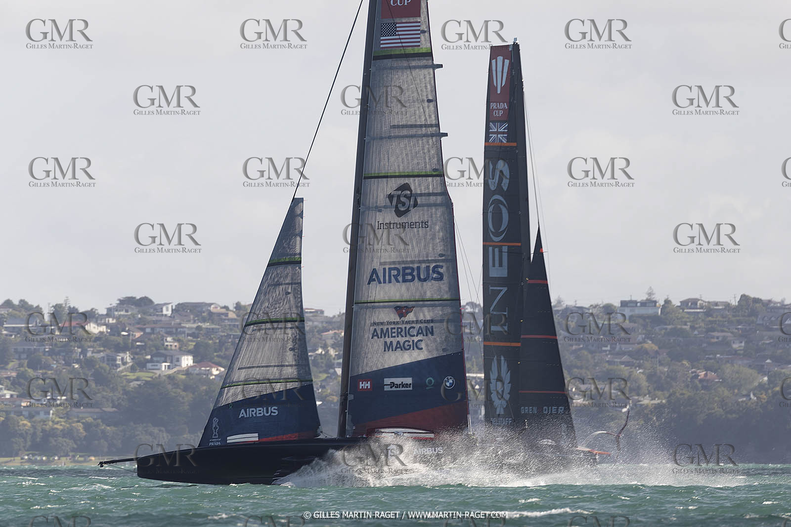 11 01 2021, Auckland (NZL), 36th America's Cup, Practice Racing
