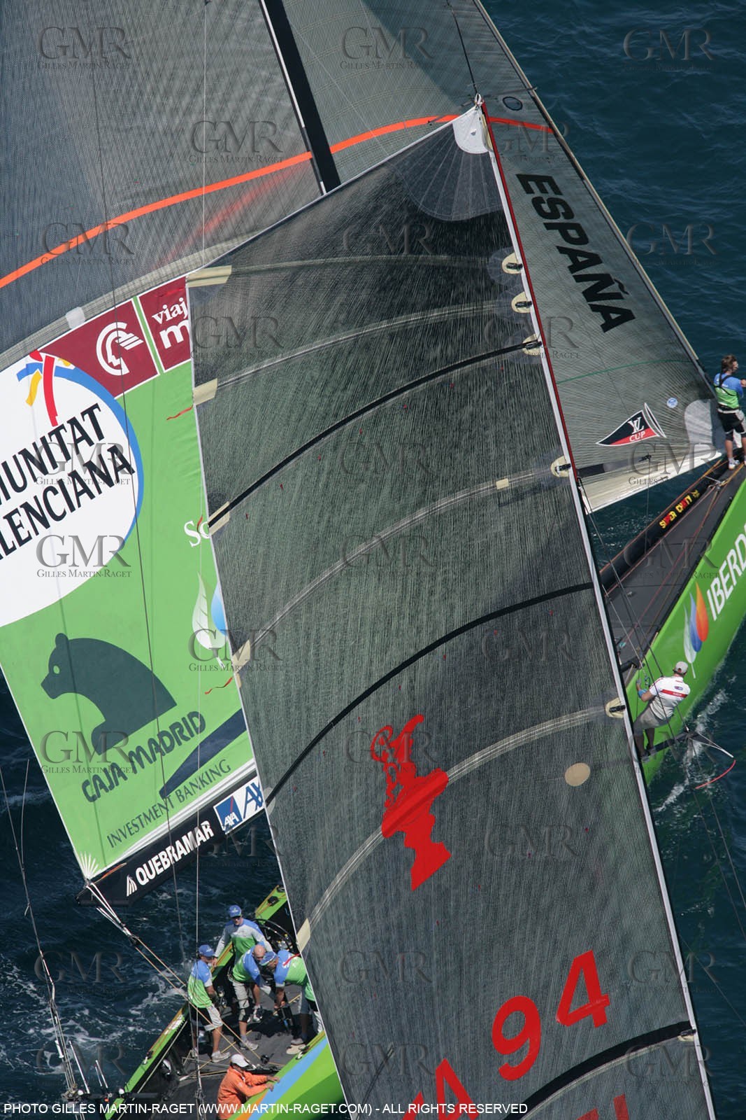 09 05 2007-Valencia (Spain)- 32nd America's Cup - Louis Vuitton Cup - RR2 - Day 11 - BMW ORACLE Racing