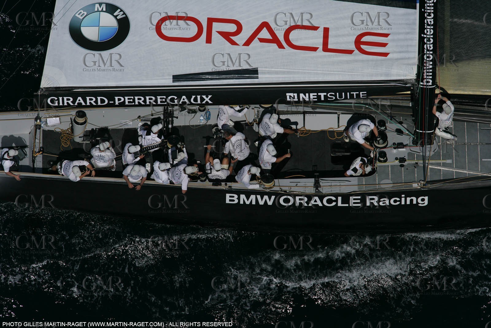 09 05 2007-Valencia (Spain)- 32nd America's Cup - Louis Vuitton Cup - RR2 - Day 11 - BMW ORACLE Racing