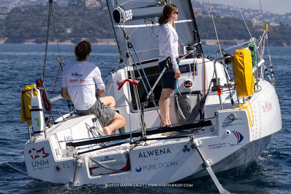 19 04 2026, Saint-Tropez (FRA, 83), Société Nautique de Saint-Tropez, Paprec 600 2026, LWENA FOR PURE OCEAN, Ambre Duchemin   Kio Dimetto