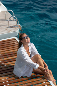 30 08 2018, Porto Vecchio (FRA, South Corsica) Chantier Fountaine-Pajot, Alegria 67