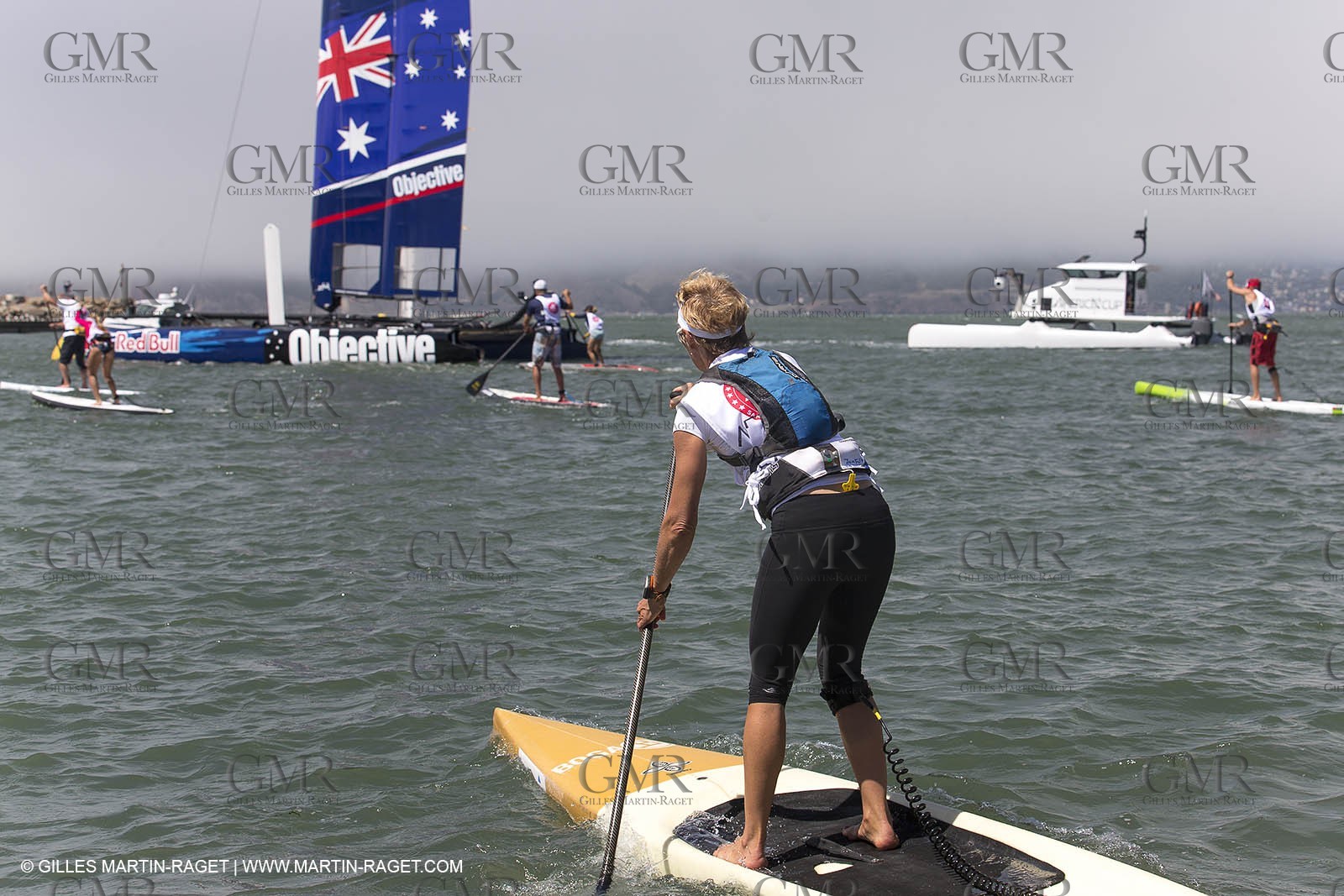 31 08 2013 - San Francisco (USA,CA) - 34th America's Cup - AC Open - Stand Up Paddle