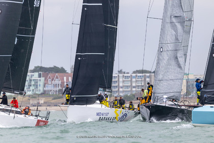 22 07 2025, Cowes (UK, IOW), Admiral's Cup 2025, Inshore Races 1 & 2,