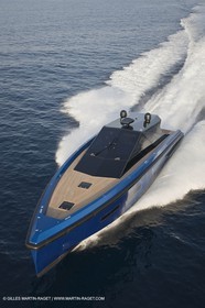 14 10 2008 - Cannes (FRA, 06) - Super yachts - motoryachts - Wally yachts - Wallypower 64