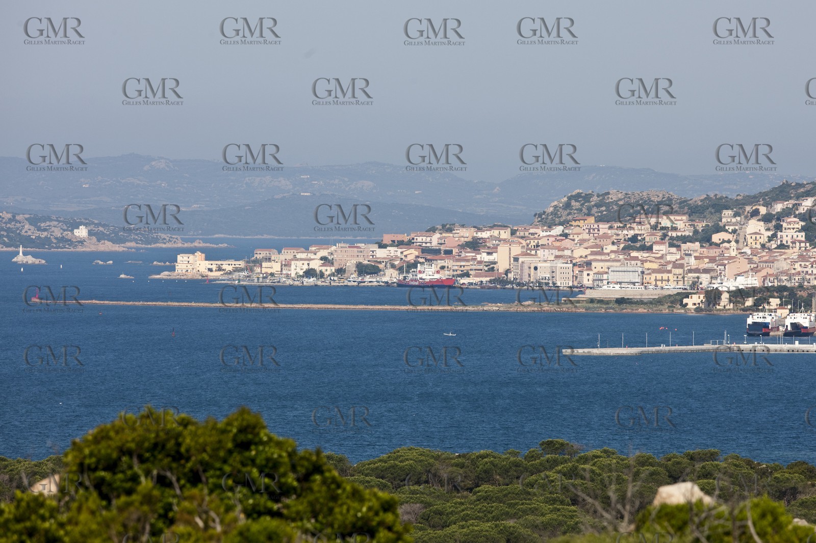 19 05 2010 - La Maddalena (ITA, Sardinia) - Carrano boatyard and Passo della Moneta Marina