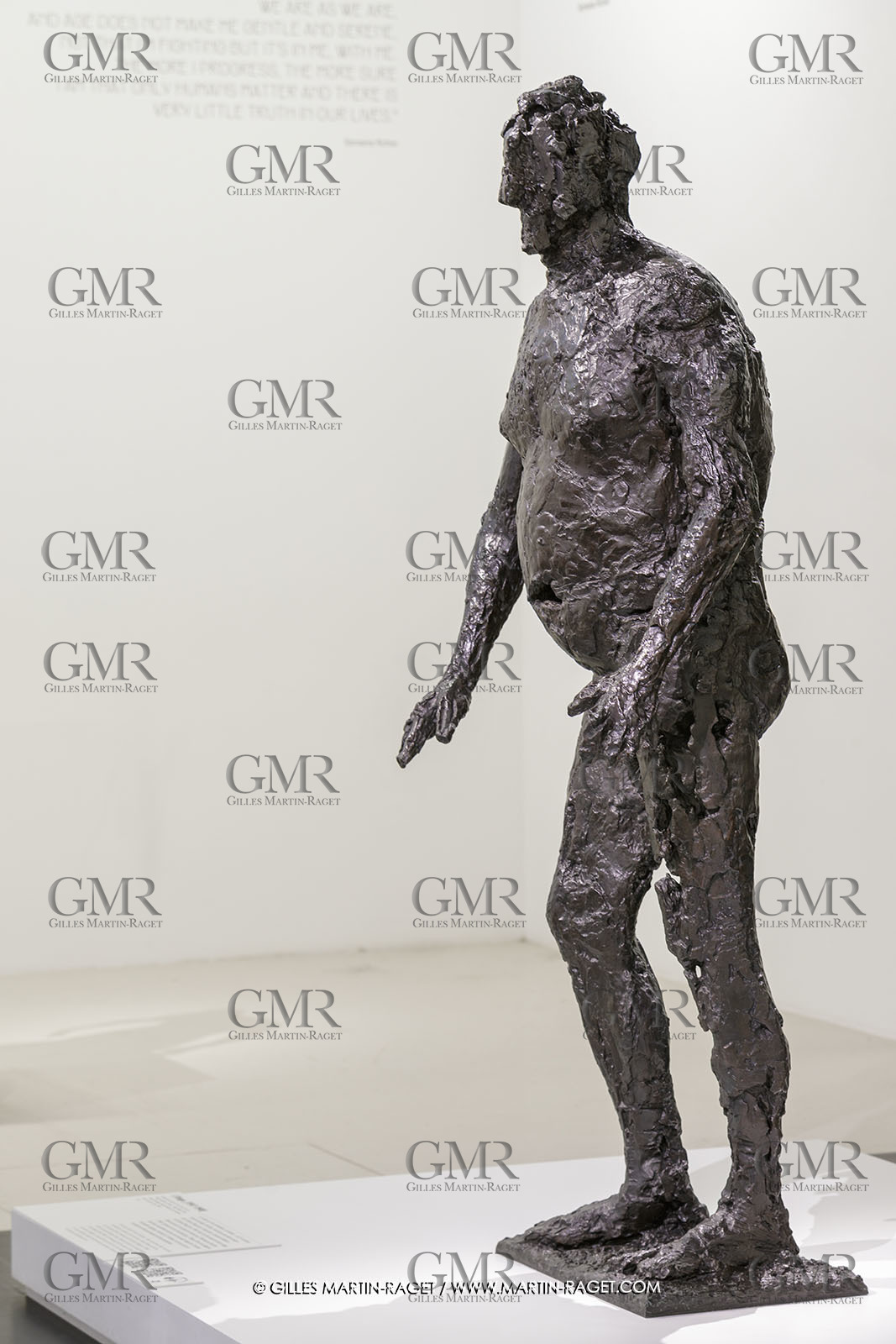 02 05 2023, Paris (FRA), oeuvre de Germaine Richier, Exposition Centre Pompidou 2023,  L'Orage [1947-1948], Bronze patina foncé, Numéroyé 1 11, Fondeur : Alexis Rudier, Paris, 197 x 77 x 50 cm, Centre Pompidou, misée National d'art moderne, Paris, achat de l'état, 1949