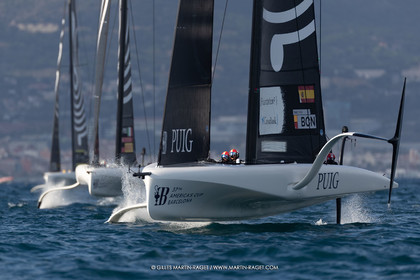 11 10 2024, Barcelona (ESP), Louis Vuitton 37th America's Cup, Puig Women America's Cup, semi finals