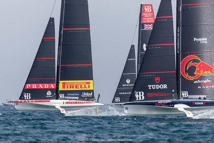 15 09 2023, Vilanova i La Geltru (ESP), 37th America's Cup, Preliminary Regatta N° 1, Race Day 3