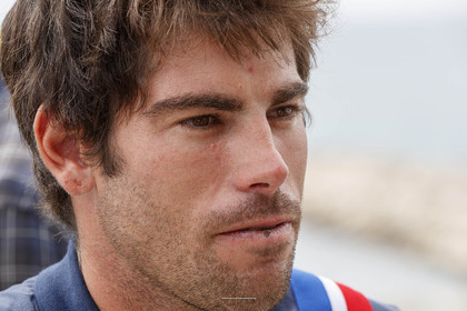 15 04 2024, Marseille (FRA), présentation des sélectionnés olympiques français en voile pour les Jeux Olympiques de Paris 2024. Tim Mourniac