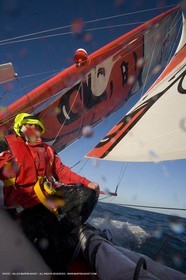 06 04 2008 - Port Camrgue (FRA, 30) onboard 60 ft Imoca Groupe Bel with Kito de Pavant
