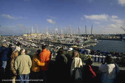 Courses à la voile, courses au large, Route Rhum, Ambiances à saint Malo