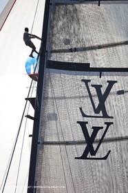 23 05 2010 - La Maddalena (ITA, Sardinia) Louis Vuitton Trophy - BMW ORACLE Racing - Racing Day 2