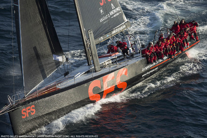 24 mars 2016   Marseille (FRA,13), SFS II (skipper Lionel Péan), dernière sortie d'entraînement avant la SNIM