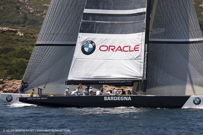23 05 2010 - La Maddalena (ITA, Sardinia) Louis Vuitton Trophy - BMW ORACLE Racing - Racing Day 2