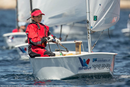 14 04 2016, Marseille (FRA,13), SNIM Dériveurs, Coupe Internationale de Printemps Optimist, Day 4