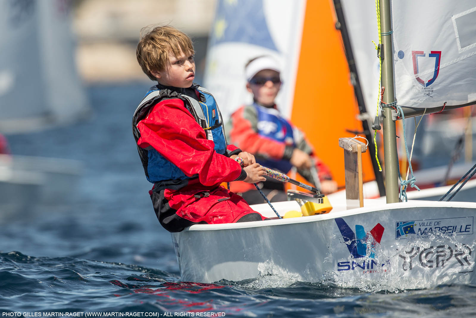 14 04 2016, Marseille (FRA,13), SNIM Dériveurs, Coupe Internationale de Printemps Optimist, Day 4