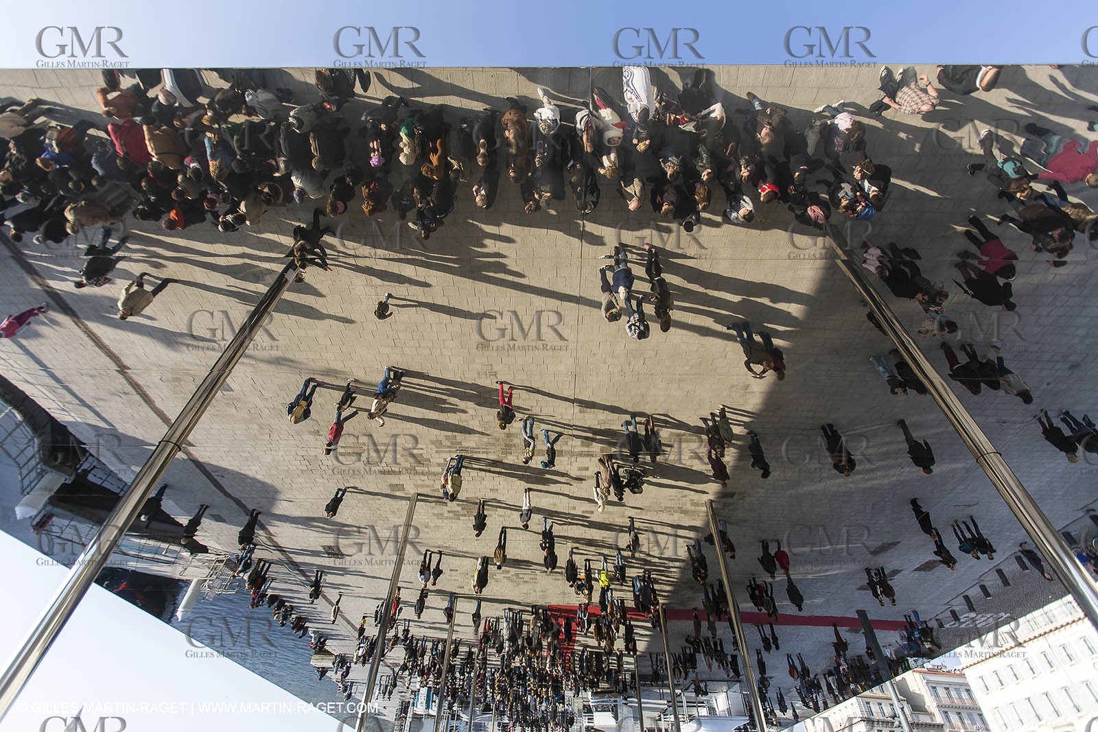 02 02 2013,  Marseille, FRA, 13, Inauguration de l'ombrière et du Vieux Port semi-piétonnier
