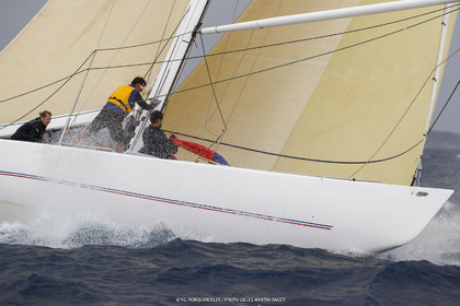 19 06 2024, Porquerolles Island (FRA), Championnat du monde des 12 m JI 2024, Race Day 1