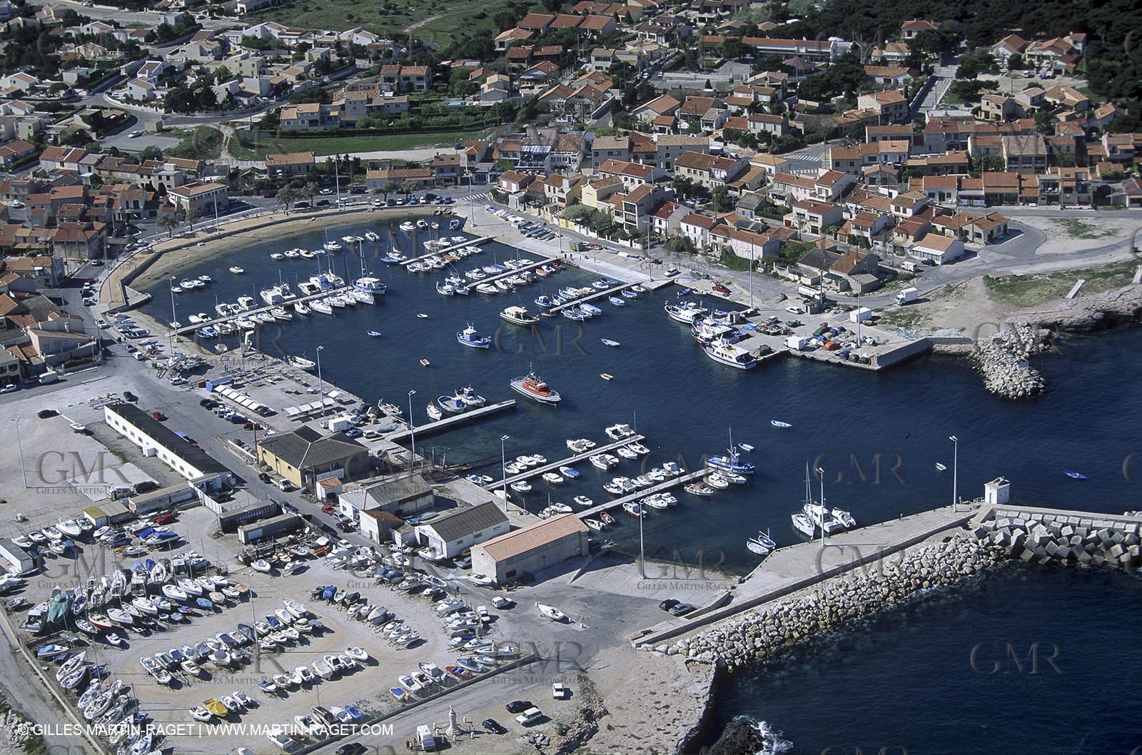 France, Provence, Côte Bleue, Carro