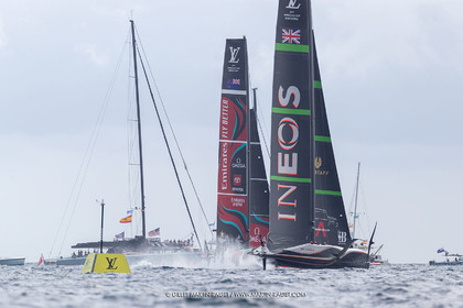 12:10 2024, Barcelona (ESP), Louis Vuitton 37th America's Cup, Final Match, Race Day 1, Race 1