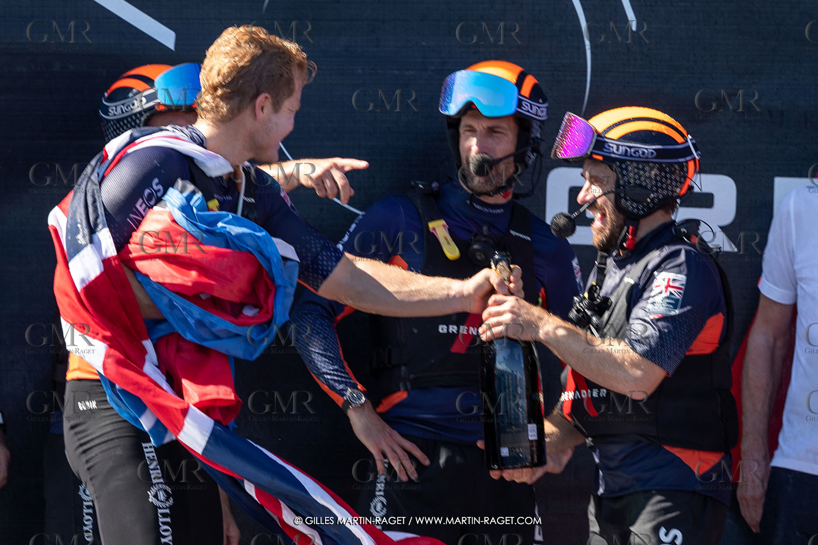 04 10 2024, Barcelona (ESP), 37th America's Cup, Louis Vuitton Cup Final, Race Day 7