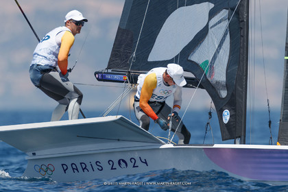 26 07 2024, Marseille (FRA), Paris 2024 Olympic Games, Sailing, Free trainings