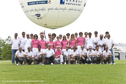 26 05 2008 - Paris (Fra, 75) - Présentation de l'Equipe Olympique de Voile sélectionnée pour les JO de Pékin