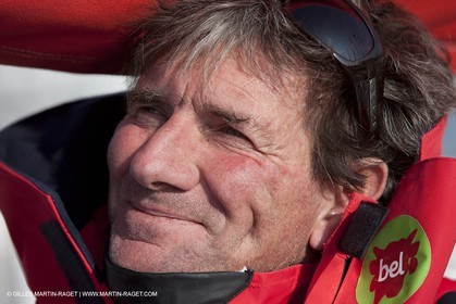 13 03 2010 -  La Grande Motte   Port Camargue (FRA) - Groupe Bel - Kito de Pavant   Sebastien Audigane training for Transat AG2R