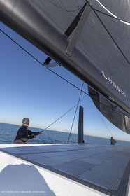 05 02 2019, La Grande Motte (FRA,34), Gunboat 68 sail testing  2