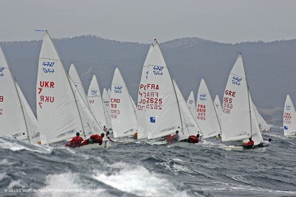 Semaine Olympique Française de Voile 2005 - Jour 1 - 470