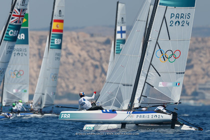 06 08 2024, Marseille (FRA), Paris 2024 Olympic Games, Sailing, Race Day 9