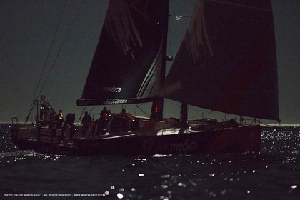 07 11 2014, Capetown (ZAF), Volvo Ocean Race 2014-15, Team Alvimedica finish and arrival in Cape Town