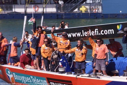 America's Cup - Auckland 2000 - Le Défi - 1 2 final qualification