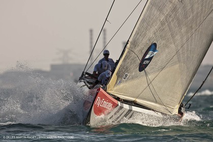 16 11 2010 - Dubai (UAE) - Dubai Louis Vuitton Trophy -  BMW ORACLE Racing Vs Synergy