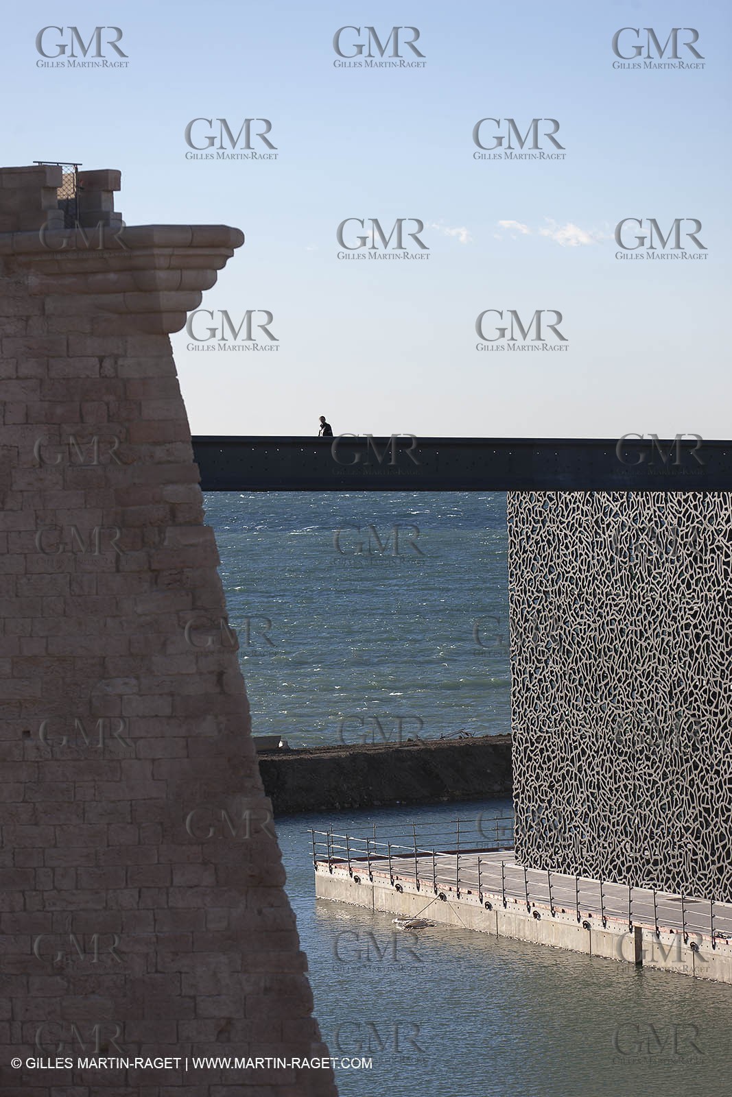 11 01 2013 - Marseille (FRA,13) - Marseille Provence 2013, European capital of Culture, J4 Esplanade, MUCEM Museum and Villa Mediterranée.