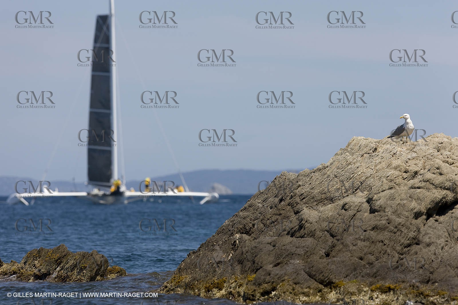 14 06 2008 - Toulon-Hyères (FRA,83) - 50 knots record attempt trials by l'Hydroptère