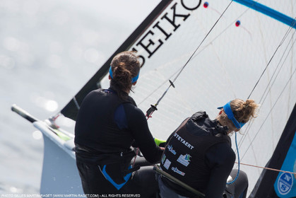 Marseille, (FRA,13), 2016 Rio Olympic Games, Sailing, 49er FX, Steyaert Sarah   Compan Aude (FRA)