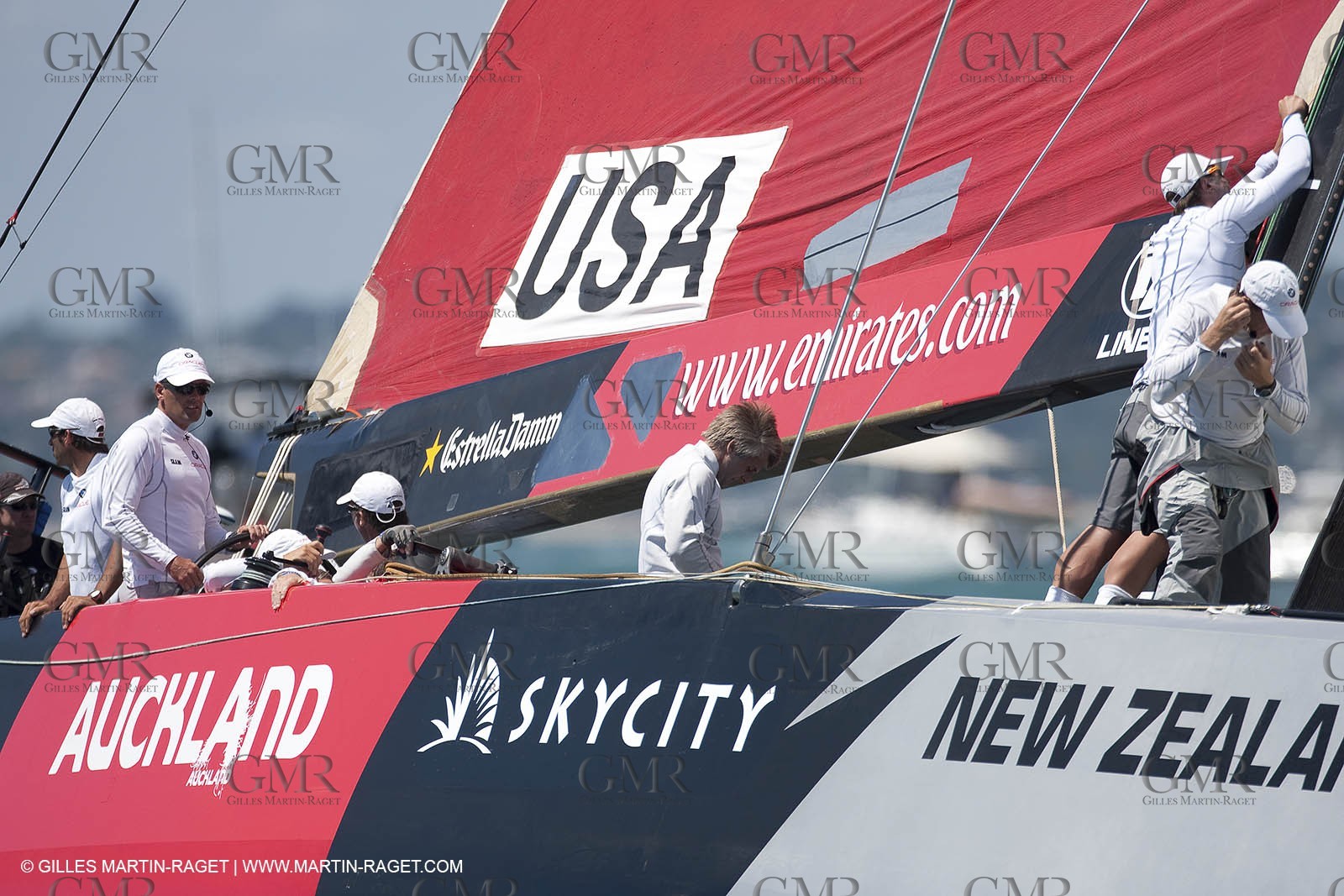 07 02 2009 - Auckland (NZL) -  Louis Vuitton Pacific Series -  Racing Day 7 - Round Robin 2