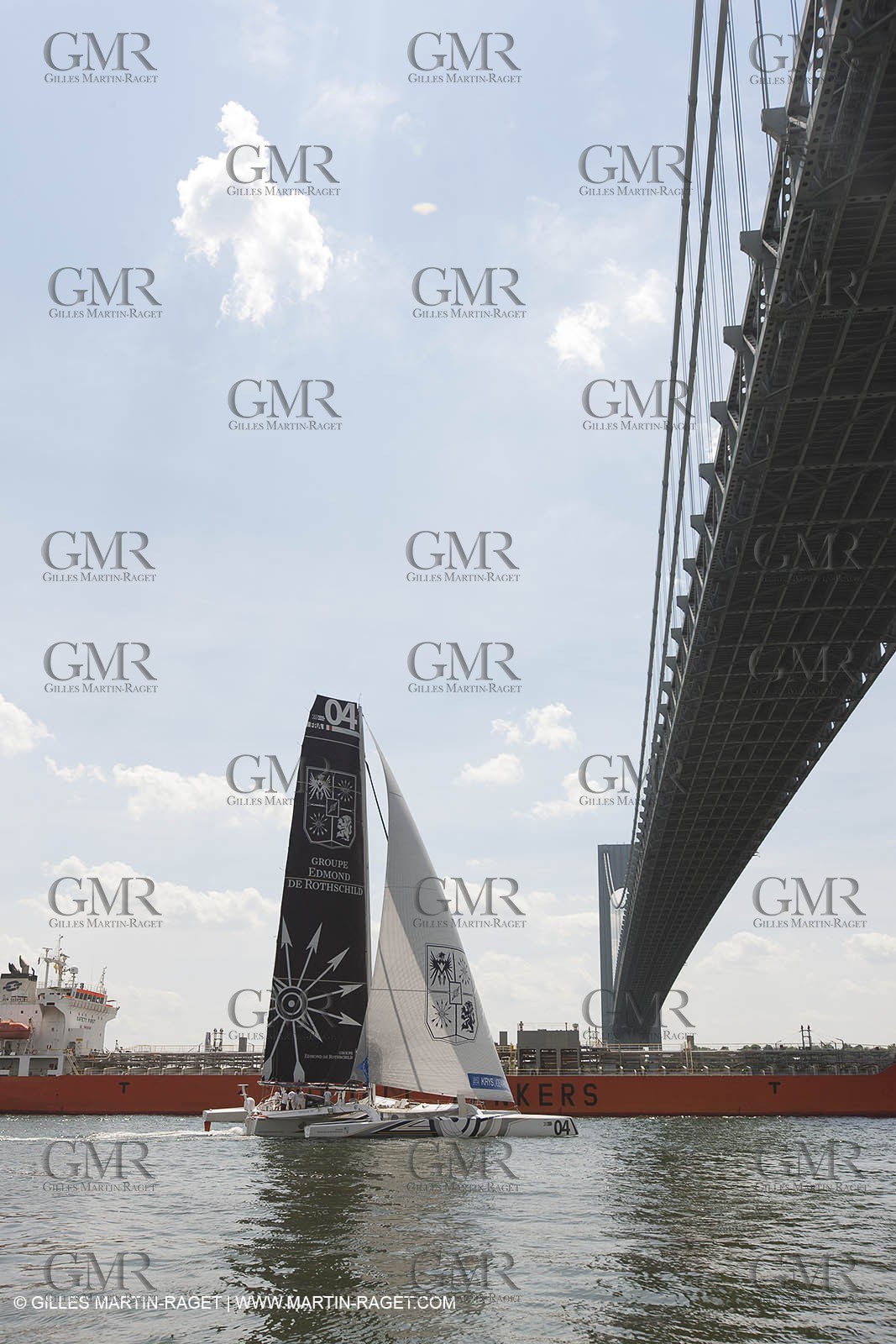 03 07 2012 - New York (USA, NY) - Krys Ocean Race prologuie - arrival in New York