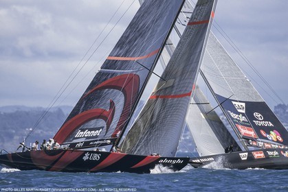 Courses à la voile, Coupe de l'America 2003, America's Cup 2003, Auckland (NZL), Alinghi